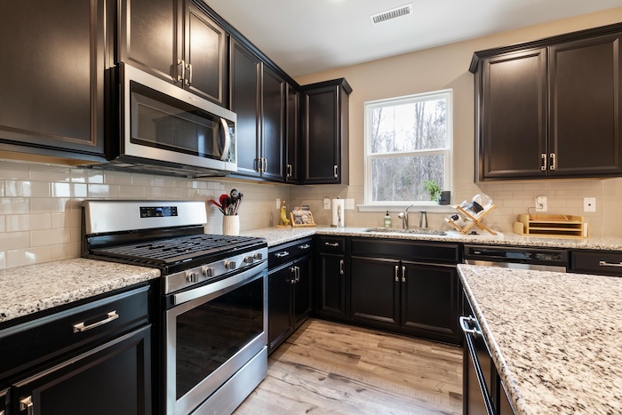 Before — original kitchen before AI redesign