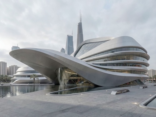 After — Parametric / Zaha Hadid AI render result 1