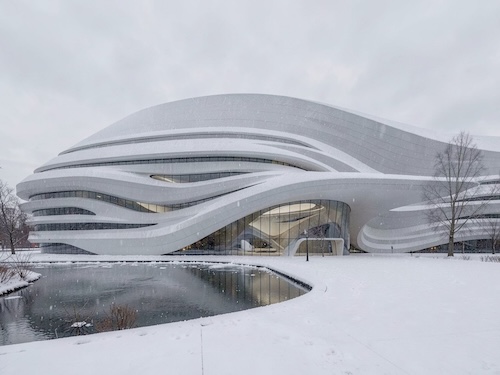 After — Parametric / Zaha Hadid AI render result 2