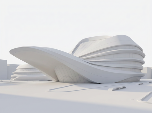 Before — Parametric / Zaha Hadid render input 1